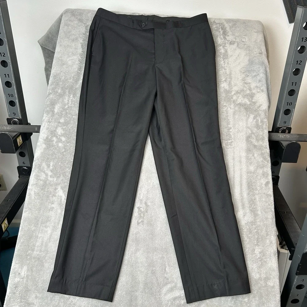 Ferrecci Dress Pants Color Black Men's‎ Size 36R